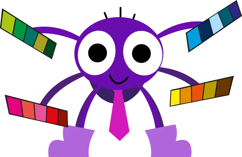Phil, la mascotte de l’Agence Le Fil, en directeur artistique