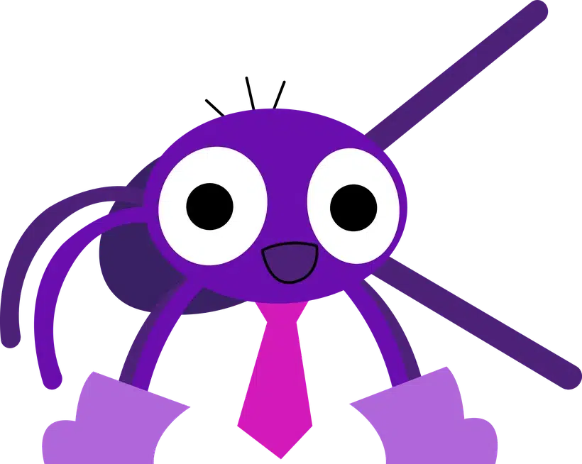 Phil, la mascotte de l’Agence Le Fil, présente l’équipe